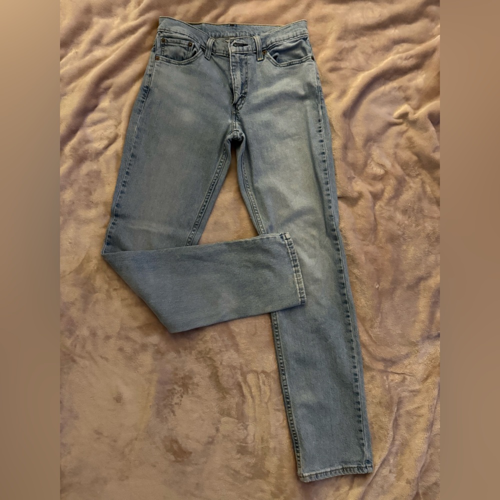 Levi's Men's Straight Jeans in Light Blue